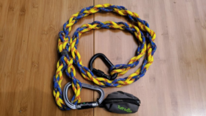 How a dog leash looks like after completion